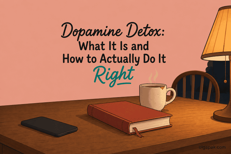 Dopamine Detox: What It Is and How to Actually Do It Right
